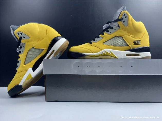 Official Maikesneakers Air Retro 5 454783-701 T23 Jordan Tokyo 0715